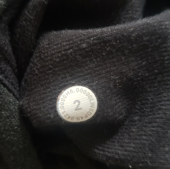 Lululemon Ready to Fleece High-Rise JoggerHeathered Black sz 2 - Picture 2 of 9